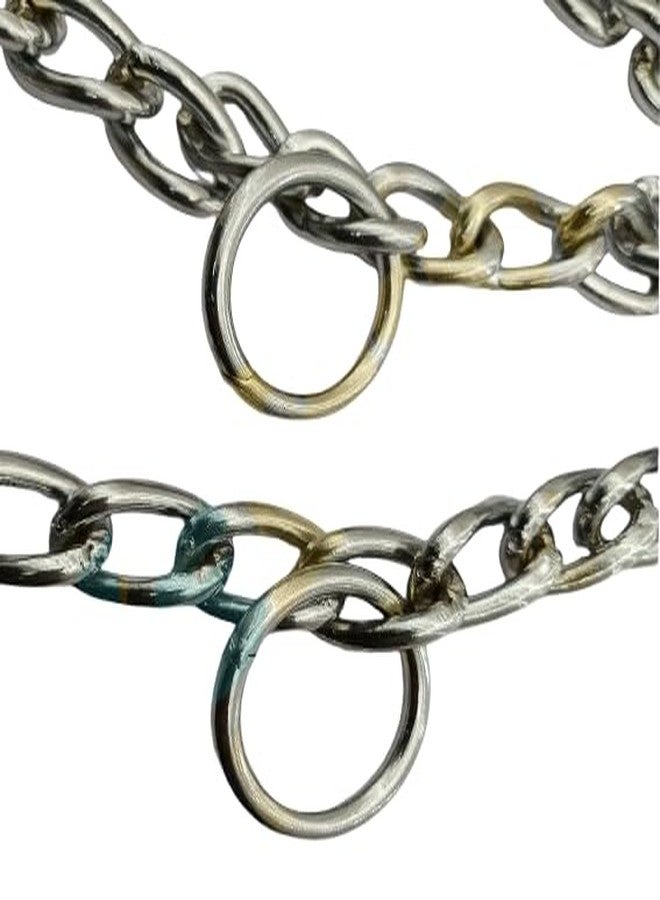 RoverPets Stainless Steel Dog Chain Leash - Heavyweight 60 Inch Long No. 4 Chain, 950 Grams for Strong Dogs - Rugged Build for Big Breeds & Outdoor Restraint Use - Image 4
